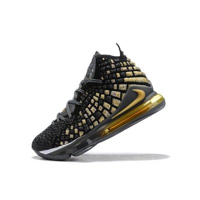 Nike Erkek Lebron 17 Xvii Ep Siyah / Altın / Gri Basketbol Ayakkabısı Türkiye - 2TGNHQ11